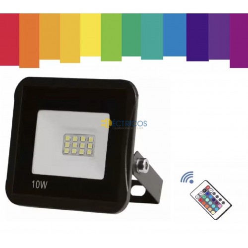 REFLECTOR LED TABLETA 10W RGB