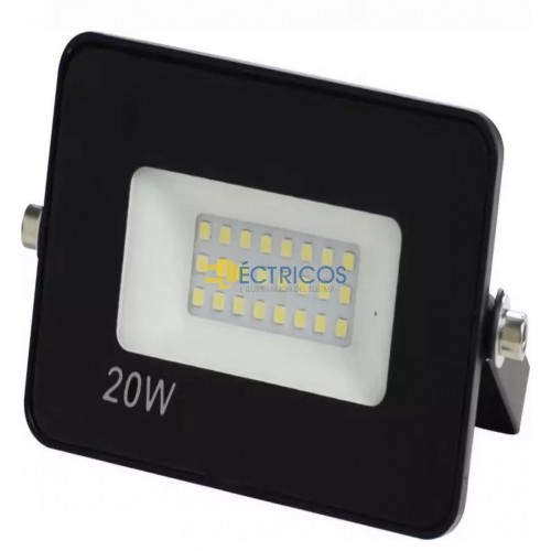 REFLECTOR LED TABLETA 20W 3000K LUZ CALIDA