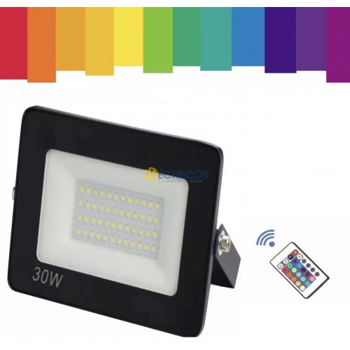 REFLECTOR LED TABLETA 30W RGB