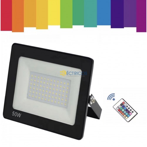 REFLECTOR LED TABLETA 50W RGB