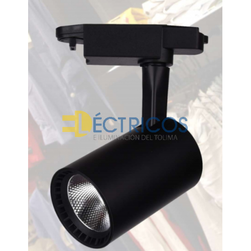 SPOT LED LISO NEGRO 30W 6500K MERCURY