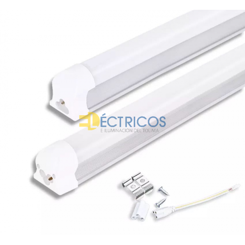 LAMPARA LED 1X20W T8 CON BASE COMPACTA 50 60HZ 25000H ALTA DURABILIDAD