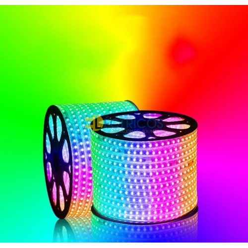 CINTA LED 110V 5050 IP65 RGB ROLLO*100M