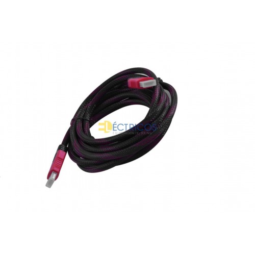 CABLE HDMI 3M REFORZADO CON FILTRO TIPO MALLA REFORZADO CON FILTROS